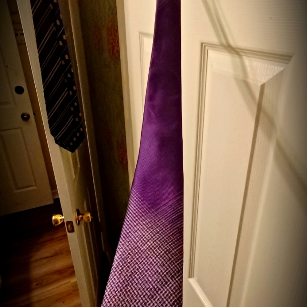 Purple Calibrate Neck Tie